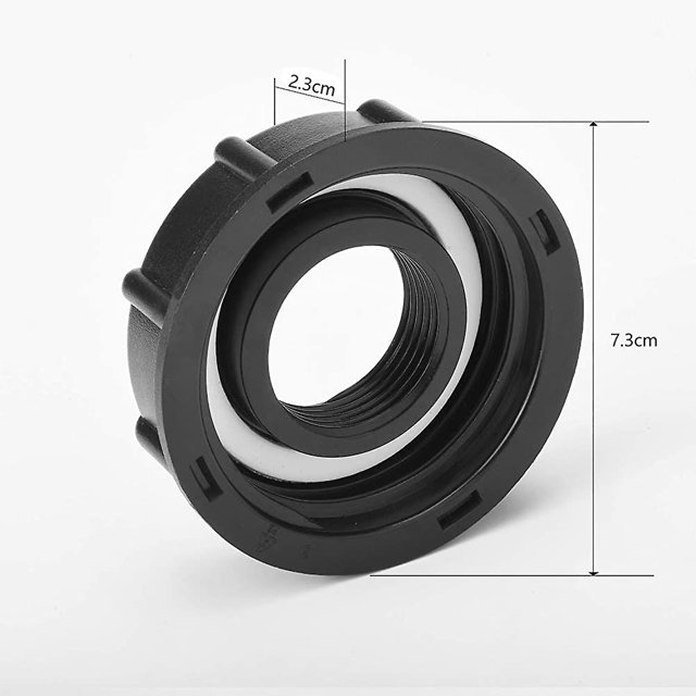 Tapón S60x6 Para Depósito 1000 Litros, 3/4 Pulgada ShuxiuWang 9024735194163