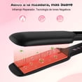 thumbnail image 3 of SASHA Plancha para Cabello Profesional | 5 Niveles Temperatura Hasta 480&deg;F | Placas Cer&aacute;mica-Titanio 3D Flotantes | Aceite Nuez Morroquina & Queratina | Iones Negativos Anti-Arr, 3 of 6