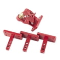 thumbnail image 4 of Fiocias RC Tow Hook Trailer Hitch Set Containing Metal Tow Shackle Realistic Accessory Upgrade Strong Structure Modification Part Easy to Mount Suitable for H Red, 4 of 8
