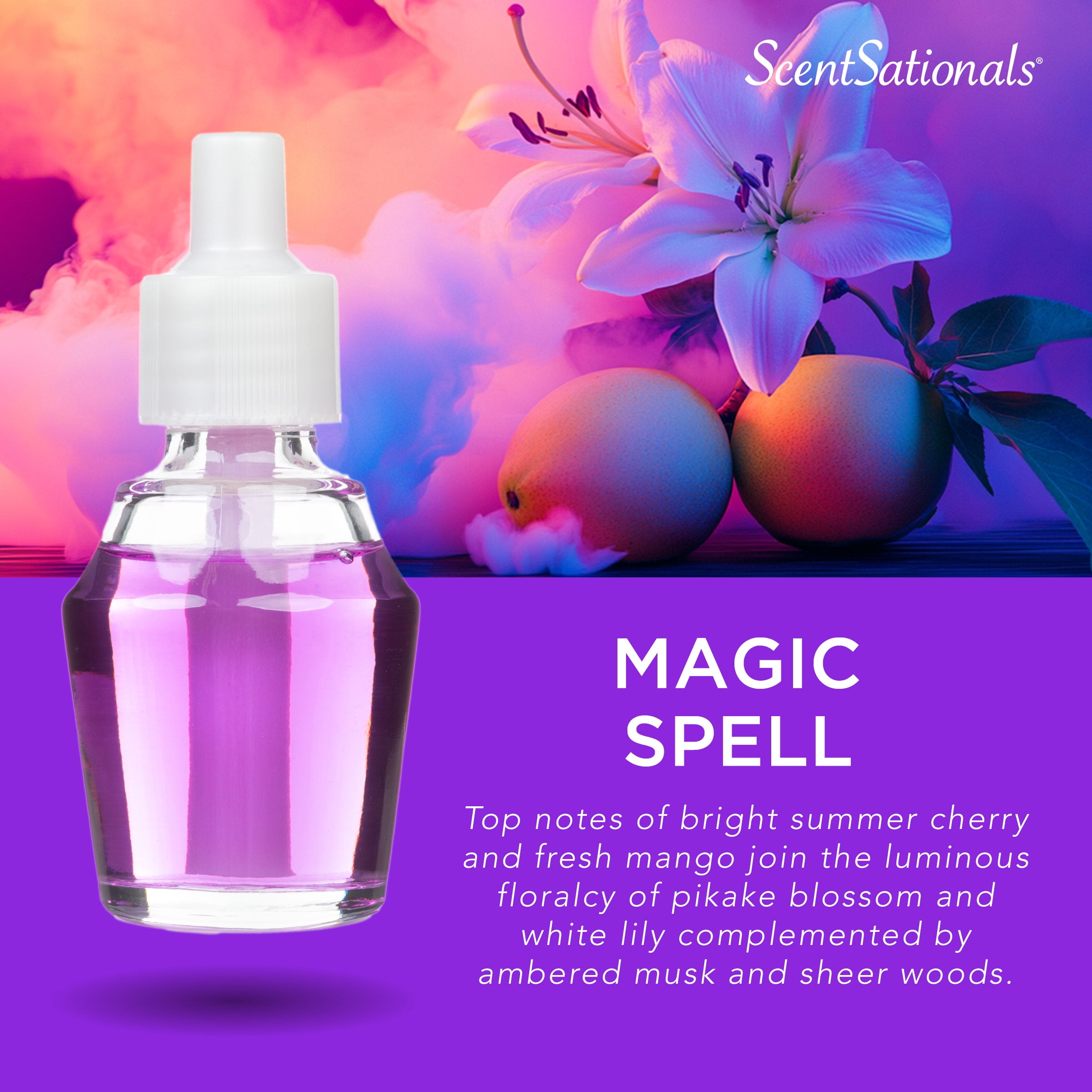 ScentSationals Aroma Accent Fragrance Oil, Magic Spell