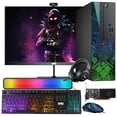 thumbnail image 1 of Restored Lumos 8 Gaming Desktop PC,Intel Core i7 8th Gen,16GB RAM,512GB SSD,AMD RX 550 4GB GDDR5 Graphics Card,22 Inch Monitor,RGB Soundbar,PCI-E Bluetooth|Wi-Fi,RGB Kit,Win 11 Home, 1 of 8