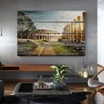 thumbnail image 2 of Colosseum in Rome Canvas Wall Art Picture Abstract Paintings Home Decoration for Bedroom Livingroom Framed Ready to Hang, 2 of 7