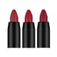 thumbnail image 1 of Juego de 3 lápices labiales y delineador de labios mate, color beige nude, marrón, rojo, malva, delineador de labios en gel vegano, delineador de labios y lápiz labial, resistente al agua y suave, 1 of 5