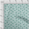 thumbnail image 2 of oneOone Polyester Spandex Sea Green Fabric Florals Diy Clothing Quilting Fabric Print Fabric By Yard 56 Inch Wide, 2 of 4