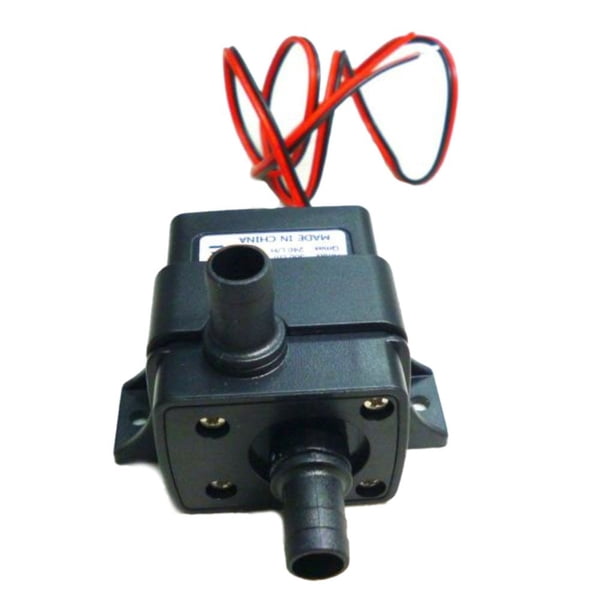 Plástico duradero DC12V 3m 240L / H Bomba de agua sumergible para piscina con motor sin escobillas ultra silencioso Inevent MK1556-00B