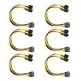 thumbnail image 4 of Cable de alimentación PCIE 8 pines hembra a 2 extremos Ticfox, 4 of 14