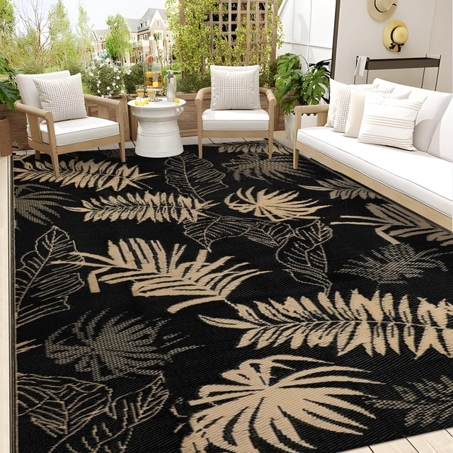 Alfombra Falflor, 230 x 305 cm, impermeable, reversible, para exteriores