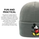 thumbnail image 2 of Gorro con diseño de Mickey Mouse de Disney, tejido ligero para invierno, para hombre, 2 of 4