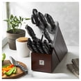 thumbnail image 2 of ZWILLING TWIN Signature 15 Piece Self Sharpening Block Set, Brown, 2 of 11