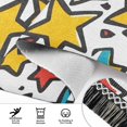 thumbnail image 6 of Yayeee Runner Rug for Bedroom 2'x6' Machine Washable Hallway Non Slip Mat, Colorful Stars, 6 of 8