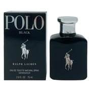 Ralph Lauren MPOLOBLACK2.5EDTSPR 2.5 oz Polo Eau De Toilette Spray for Men, Black