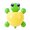 Yellow, variant on SPRING PARK Creative Cute Cartoon Tortoise Kids Wall Suction Cup Mount Toothbrush Toothpaste Holder Pencil Pen Container Box Travel Organizer Plastic Pocket Storage Organizer