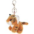 thumbnail image 2 of Plush Tiger Shape Keychain Stuffed Tiger Keyring Hanging Decoration Bag Hanging Pendant, 2 of 3
