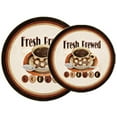 thumbnail image 1 of Reston Lloyd 4-416-A Electric Tin Burner Cover Set 4  Fresh Brewed, 1 of 1