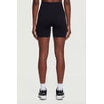 thumbnail image 4 of Women's Seamless Ribbed High Waisted Bike Shorts, 4 of 4