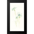 thumbnail image 2 of Vess, June Erica 11x18 Black Modern Framed Museum Art Print Titled - Cornflower Study III, 2 of 5