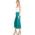 thumbnail image 4 of Made by Johnny Women's Knit Culottes Pants XS JADE, 4 of 6