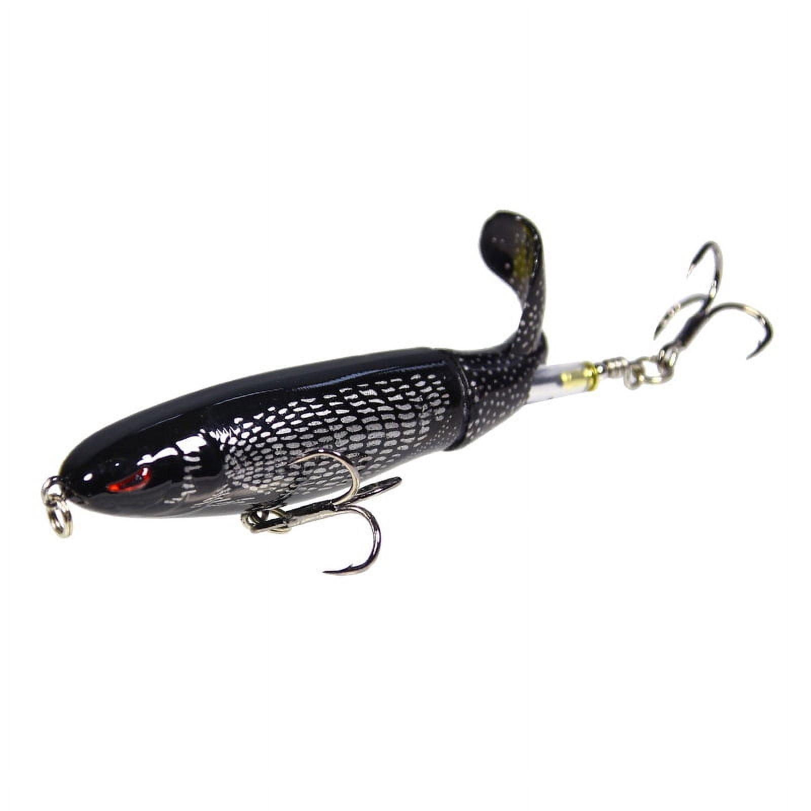 Topwater Fishing Lures Artificial Hard Bait Fishing Suitable For A Variety  Of Fish Black 35g 