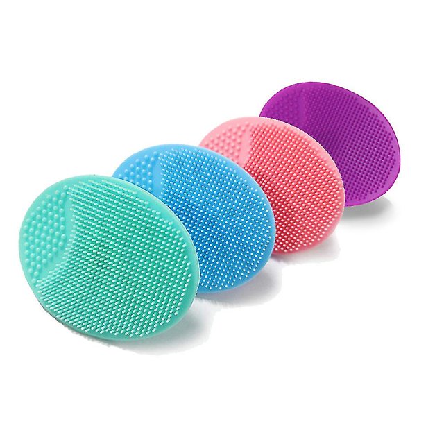 Cepillo para la costra láctea del bebé, cepillo de baño para bebé, cepillo de silicona para la costra láctea del bebé - exfoliar y masajear - champú para el cuero cabelludo para el cuidado del ca