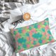 thumbnail image 5 of Fotbe Colorful Palm Leaves Funda de Almohada Decorativa Estilo Occidental, Lujo en Algodón, Fundas para Almohadas King, Cojín Estampado para Decoración del Hogar-20"x30", 5 of 6