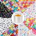 thumbnail image 2 of 2 Packs1.0mm Elastic String, Jewelry Cord, Bracelet Rope Crystal Beading Cords, Transparent Beaded Line, Can Easily Pass Through Jewelry, Suitable for DIY Making (2Pack 1.0mm-Brown), 2 of 5