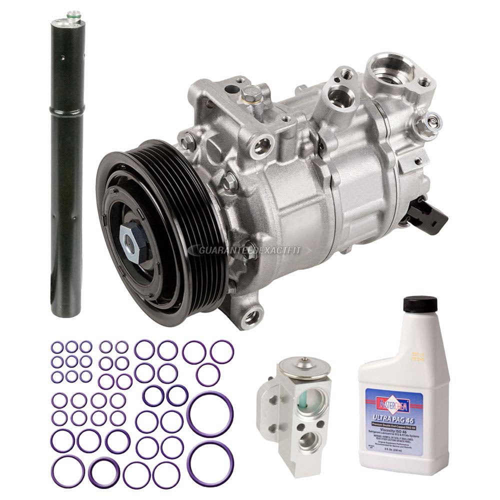 For Audi A5 S5 & Q5 AC Compressor w/ A/C Repair Kit
