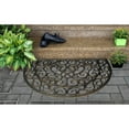 thumbnail image 3 of RugSmith Gold Moulded Vines Half-round Rubber Doormat, 24"x36", 3 of 5