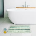 thumbnail image 5 of Mainstays Kids Dino Collection Green Stripe Non-Slip Bath Mat, 17" x 24", 5 of 5