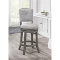 thumbnail image 3 of Home Square 2 Piece Swivel Wood Counter Stool Set in Antique Gray, 3 of 9