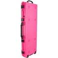 thumbnail image 4 of Eylar 44 inch Roller Rifle Hard Case with Foam Waterproof & Crushproof Pink, 4 of 6