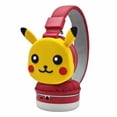 thumbnail image 2 of AUDÍFONOS DIADEMA BLUETOOTH RECARGABLES CON DISEÑO DE PIKACHU, 2 of 6