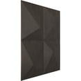thumbnail image 2 of Ekena Millwork 19 5/8"W x 19 5/8"H Ellis EnduraWall Decorative 3D Wall Panel, Universal Aged Metallic Weathered Steel (Covers 2.67 Sq. Ft.), 2 of 6