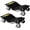 Black, variant on M optimized Car Dollies Set of 2, Car Wheel Dolly for Garage Moving Car, Vehicle Dolly Heavy-Duty for Motorcycles, Disabled Units, Trucks, Dirt Bike, Trailers