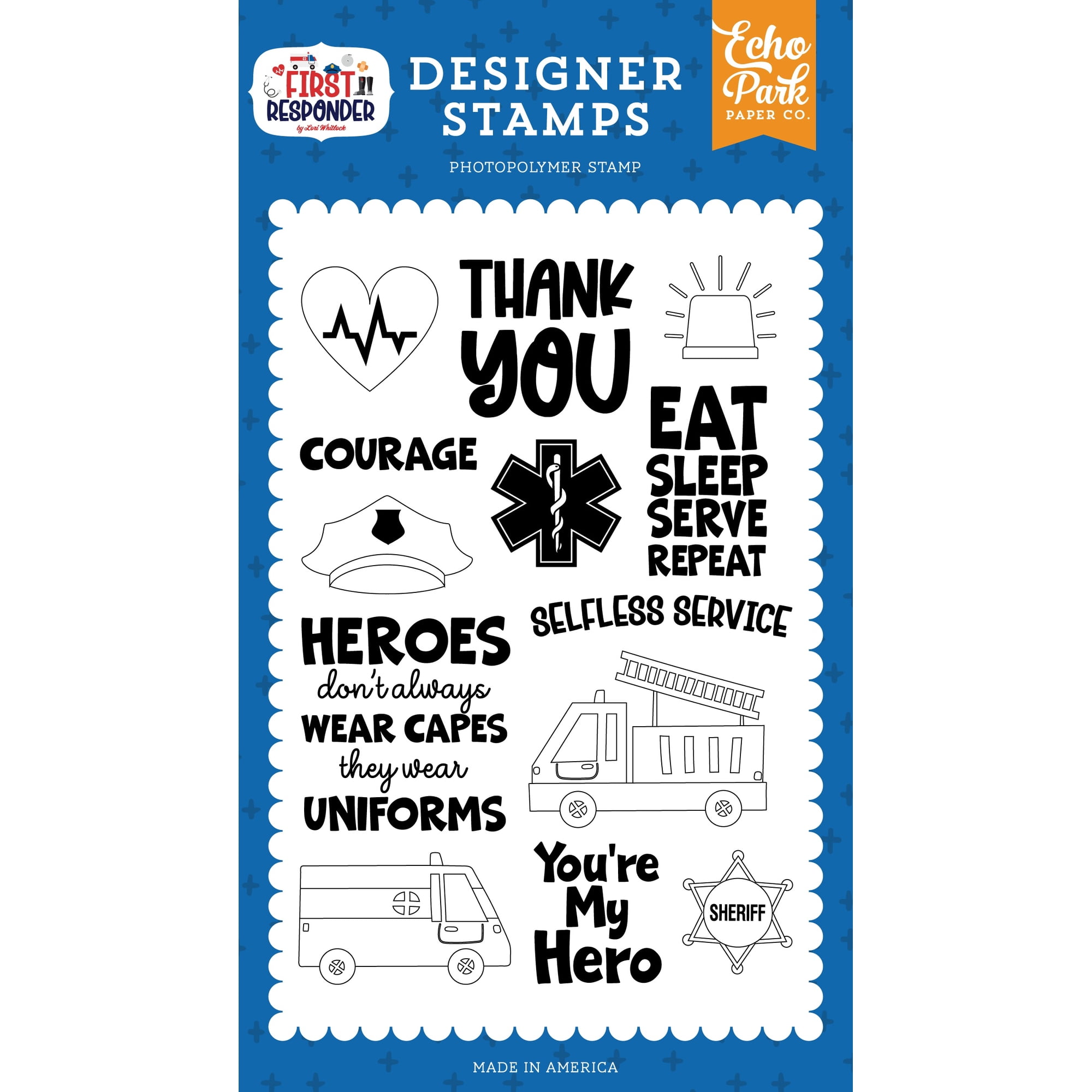 First Responder: Selfless Service Stamp Set