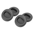 thumbnail image 1 of Almohadillas para el auriculares, Bolsitas de auriculares 2 Pares de Cuero Proteico de Cuero Comomodo para el Reemplazo del Juego de Música para Fit900nb, 1 of 7