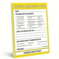 thumbnail image 2 of Sticky Notes 50 Sheets 3.93x5.11"Sticky Note Assortment, Memo Pads Adhesive Memo Pad for Reminder Studying Travel Office Supplies,Greetings To Do List Notepad Nifty Notes,Passive Aggressive, 2 of 9
