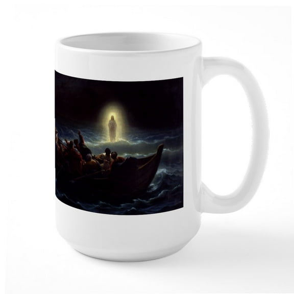 CafePress - 64 Ceramic Mug - 15 oz Ceramic Large White Novelty Mug