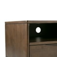thumbnail image 3 of Harper 60" W SOLID WOOD Modern TV Media Stand in Walnut Brown For TVs up to 65", 3 of 8