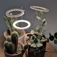 thumbnail image 3 of HSHDLDF Halo Plant Light Full Spectrum Adjustable LED Grow Light with Auto Timing Switch USB Grow Light for Indoor Plants 4 Heads / Adapter Included Sunshine Yellow, 3 of 7