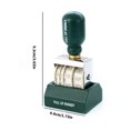 thumbnail image 5 of Multifunction Rubber Stamper Line Dater Wood Handle Date Stamper Office Stamping Tool for Cards Making Scrapbooking, 5 of 13