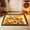 Yellow, variant on Hovilon 16x24 Inch Fall Pumpkin Thanksgiving Doormat, Light Blue Polyester Welcome Mat, Non-Slip Washable Autumn Harvest Door Rug for Front Porch Entryway Kitchen, Indoor Outdoor Farmhouse Home Decor