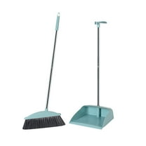 Tahtuvzn Cleaning Supplies Brooms and Dustpan Squeegee Set for Office Home School Hotel Bar Kitchen Lobby Floor
