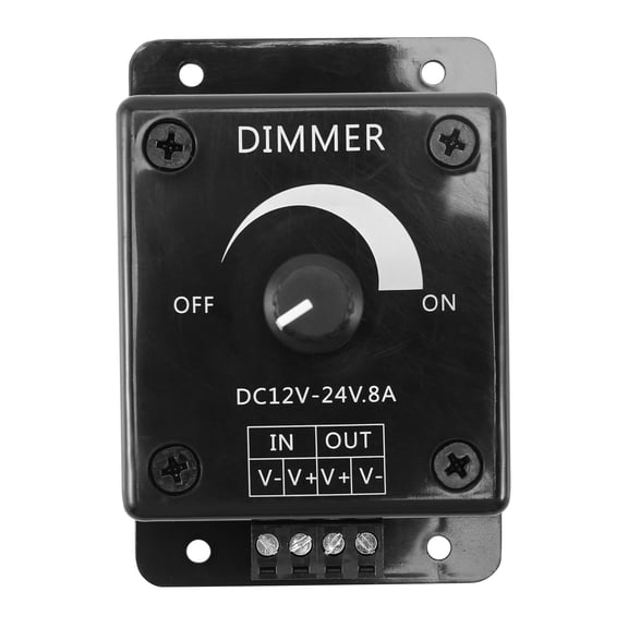 1* LED Dimmer Switch-black