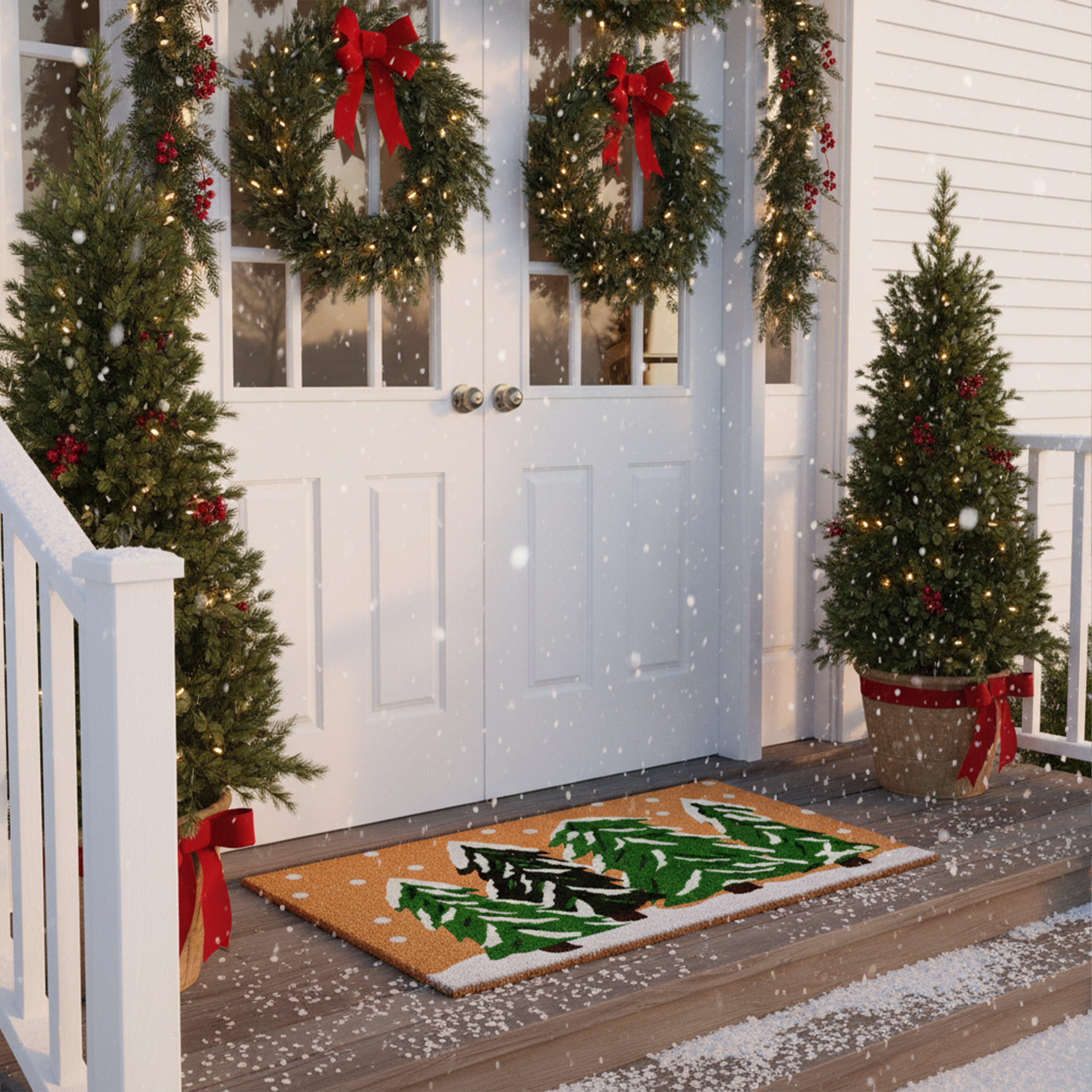 Calloway Mills Christmas Winter Wonderland Doormat