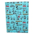 thumbnail image 1 of Snoopy and Friends Blue Colored Fabric Book Holder/Cover, 1 of 1