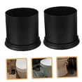 thumbnail image 5 of Pretyzoom 4Pcs Black Toilet Plunger Plastic Holder for Bathroom Anti Splash Household User Accessory, 5 of 8