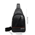 thumbnail image 2 of Admvng Sling Bag for Men Women Shoulder Backpack Chest Bags Father's Day Crossbody Daypack, 2 of 5