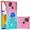 Pink Blue, variant on Slim Fit Phone Case for Xiaomi Poco C40, Bling Shiny Quicksand Effect TPU Bumper Case with Four Corners Heavy Protection Anti-Fall Cover for Xiaomi Poco C40,Purple Blue