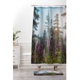 thumbnail image 2 of Society6 Nature Magick Pink Wildflower Forest Love Bath Mat 34" x 21", 2 of 3