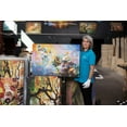 thumbnail image 3 of Startonight Canvas Wall Art Abstract Theme ALL Colors Painting Framed 24" x 36", 3 of 6